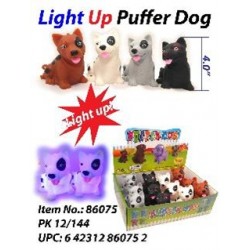 LIGHT UP PUFFER DOG