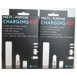 Multi function charging kit