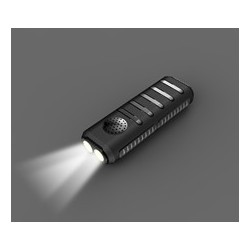 Power bank speaker flashlight