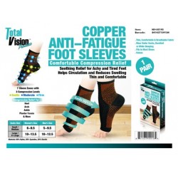 Copper anti fatigue foot sleeves