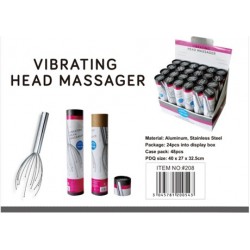 Vibrating head massager (battery operated)