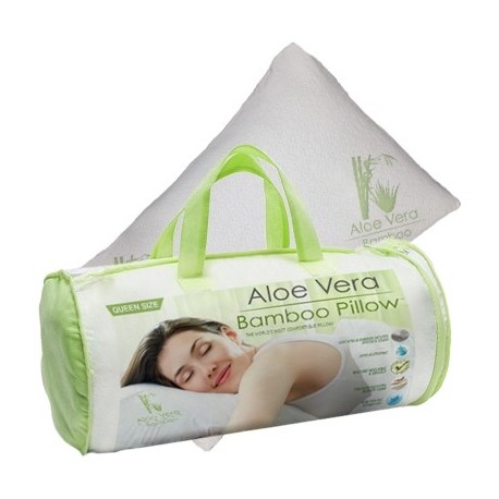 Aloe Vera Bamboo Pillow Queen