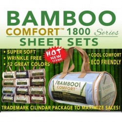Bamboo 1800 series sheet sets