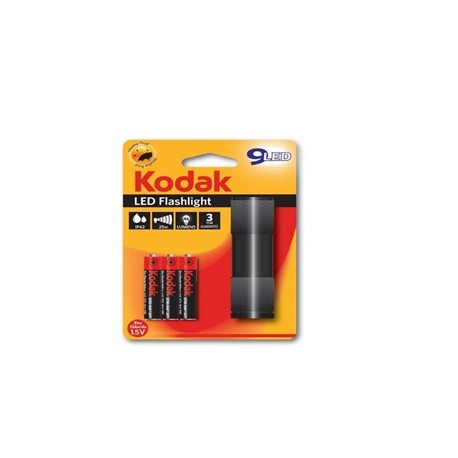 KODAK 9-LED FLASHLIGHT BLACK